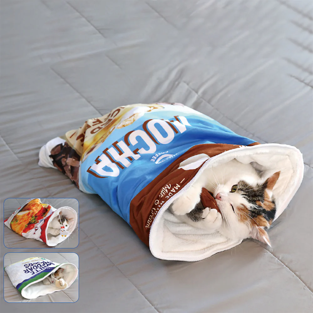 Snack Crinkle Cat Sack - Image 4