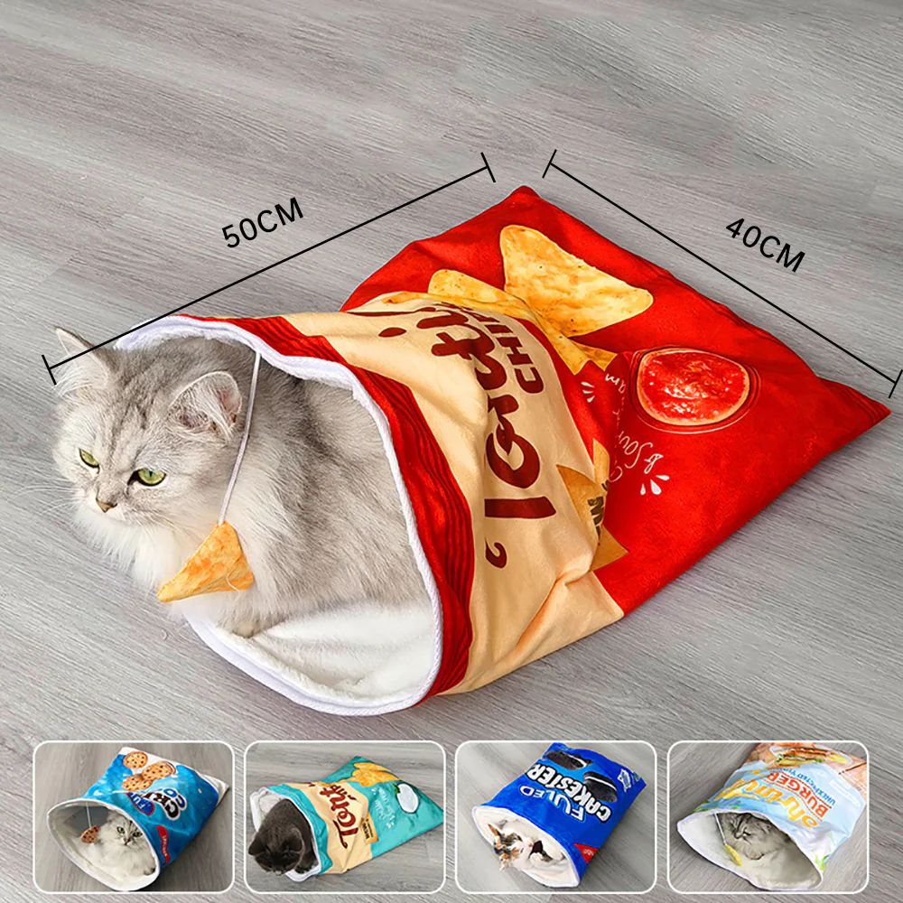 Snack Crinkle Cat Sack - Image 6