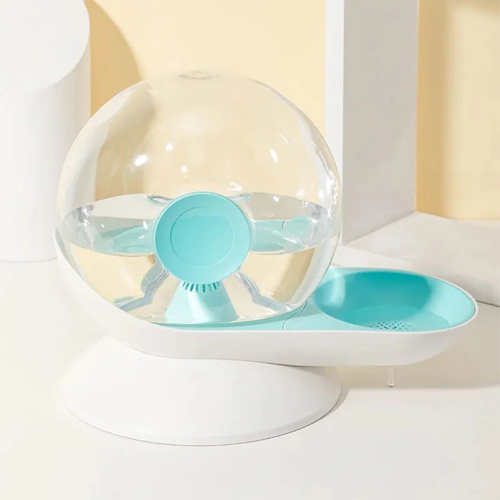 Snail Shaped Non-Electric Pet Water Fountain 2.8L - Image 2