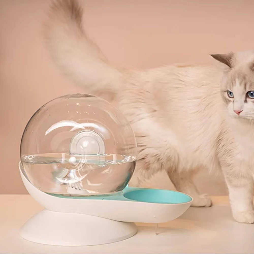 Snail Shaped Non-Electric Pet Water Fountain 2.8L - Image 4