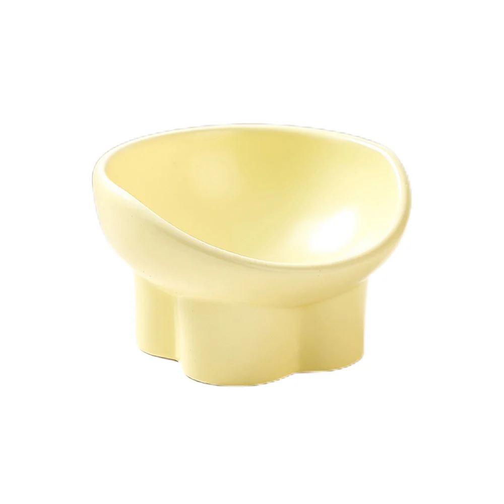Standing Beveled Ceramic Pet Bowl 250ml - Image 3