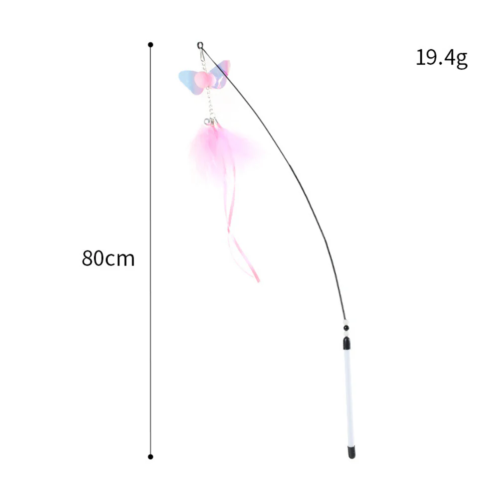 Steel Wire Cat Teaser Wand - Image 3