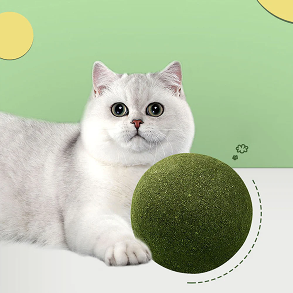 Super Large Self-Entertaining Catnip Ball 10cm - Image 2