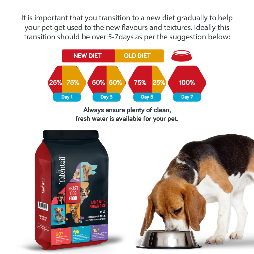 TALENTAIL Lamb with Brown Rice Kibble Dog Food For Adult Dogs 15kg - Image 6