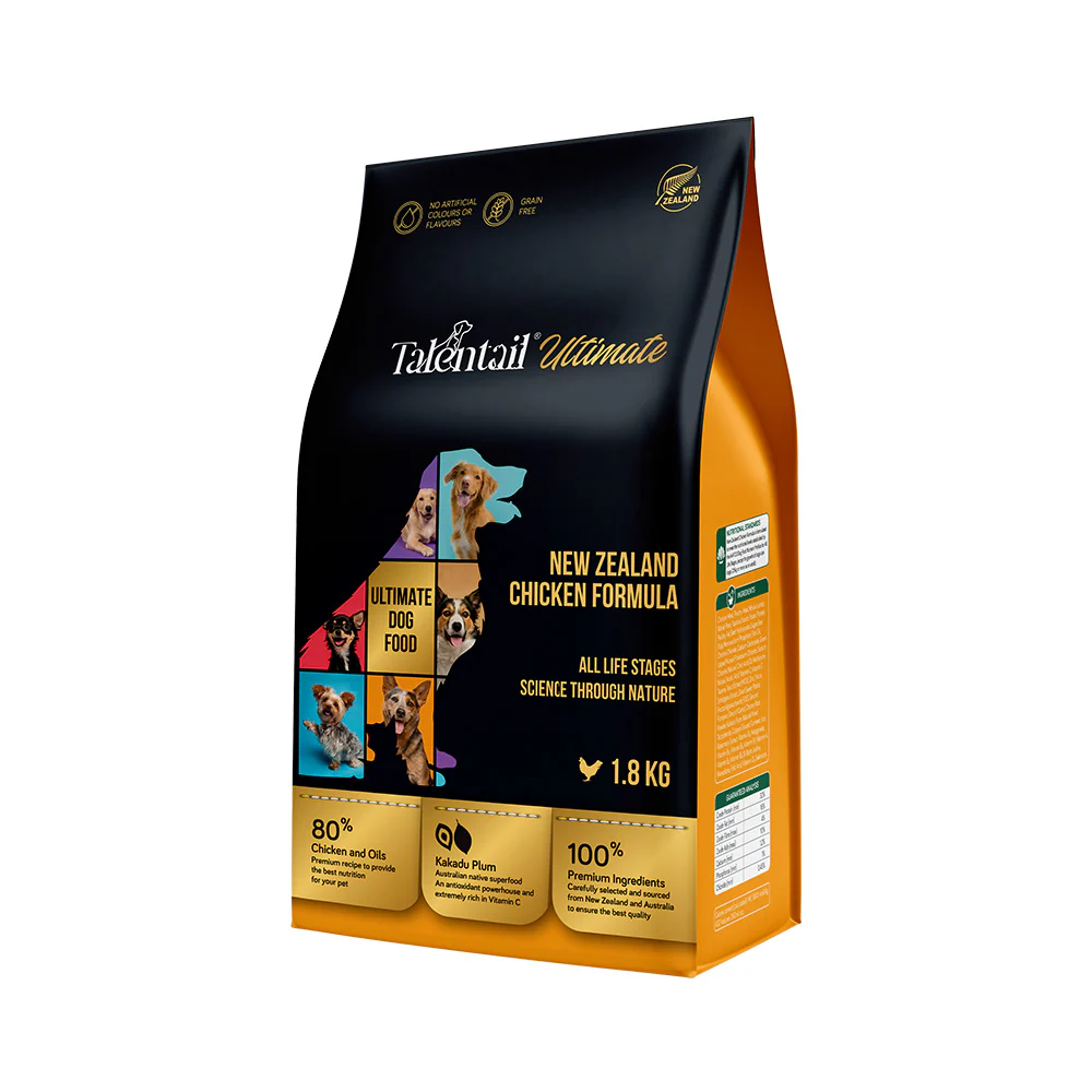 TALENTAIL Ultimate New Zealand Chicken Dog Food for All Life Stages