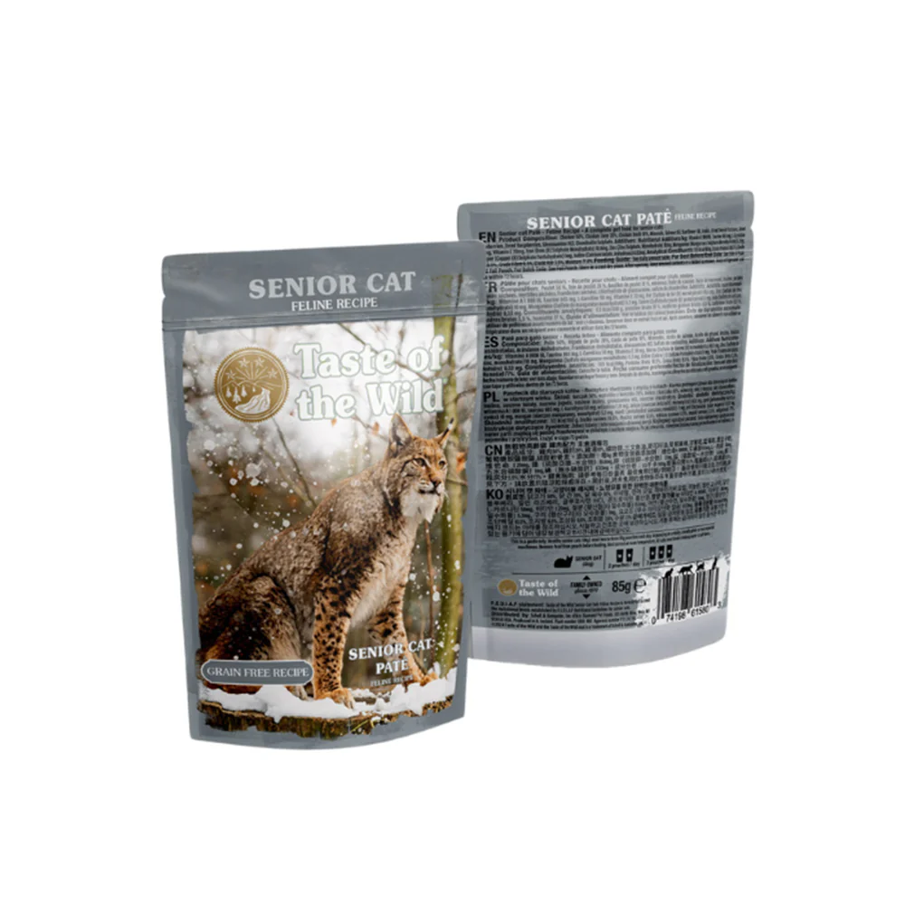 TASTE OF THE WILD Senior Chicken Pate Pouch Wet Cat Food - Image 2