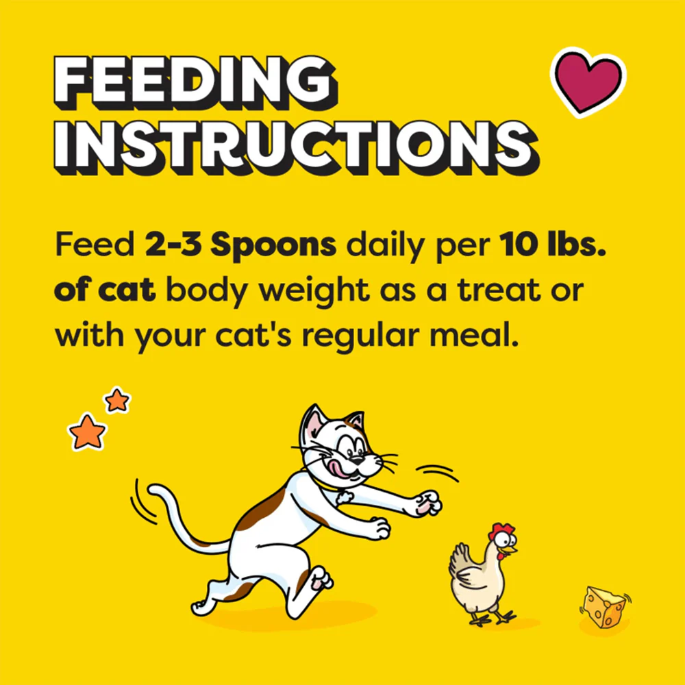 TEMPTATIONS Creamy Spoons Tasty Chicken & Cheesy Cheese Cat Treats 10g x 4 - Image 4