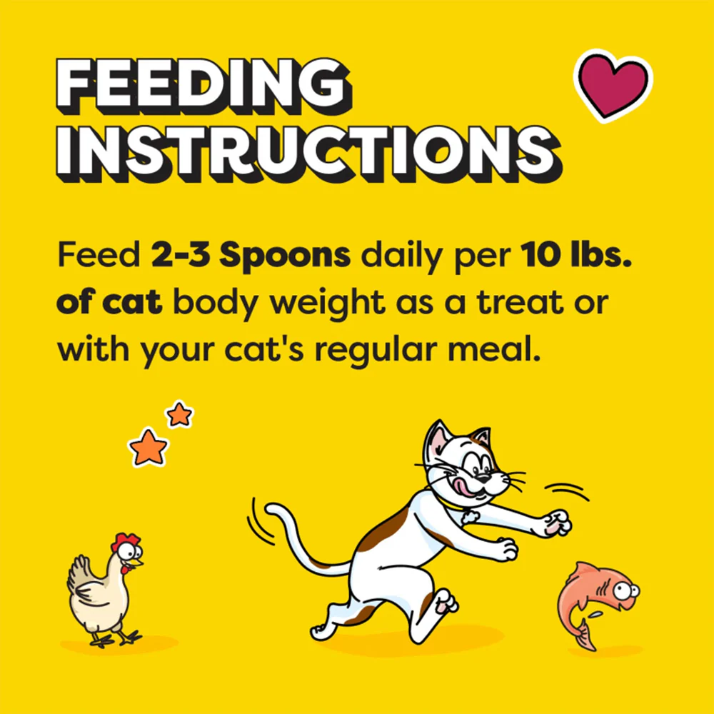TEMPTATIONS Creamy Spoons Tasty Chicken & Savory Salmon Cat Treats 10g x 4 - Image 3