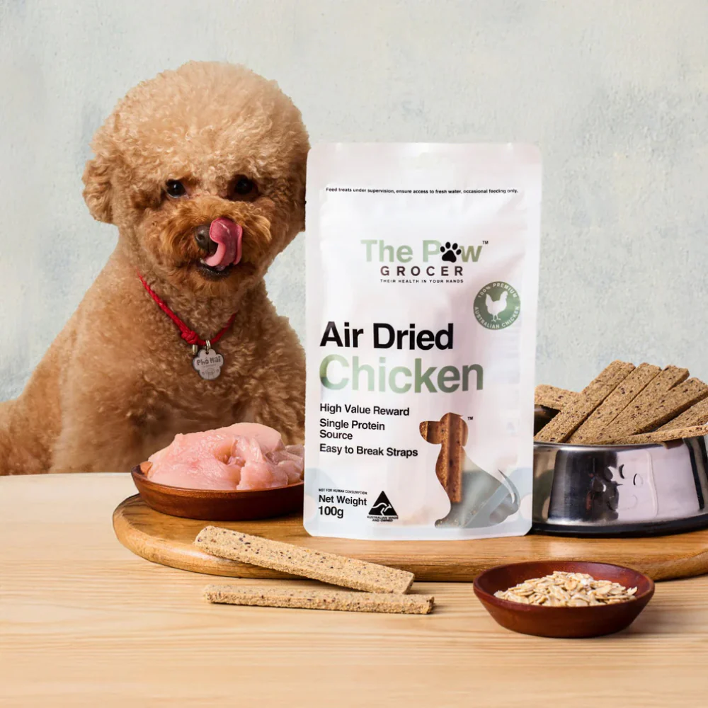 THE PAW GROCER Air Dried Chicken Straps Dog Treats 100g - Image 5