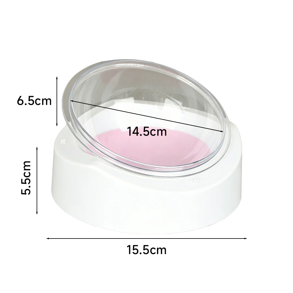 Tilted Cat Feeding Bowl-Neck Relief Design for Comfortable Eating - Image 6