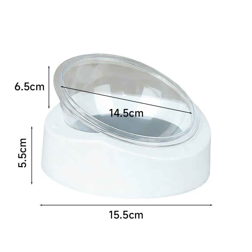 Tilted Cat Feeding Bowl-Neck Relief Design for Comfortable Eating - Image 7