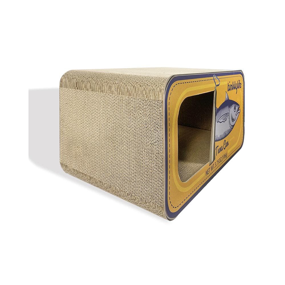 TINKLY LIFE Yellow Tuna Cat Scratcher - Image 5
