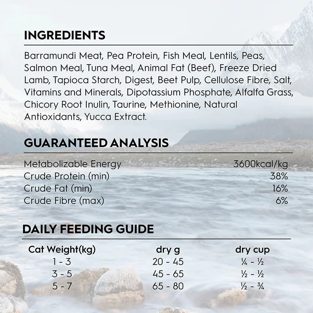 TRILOGY Tuna & Freeze Dried Lamb Adult Dry Cat Food - Image 6