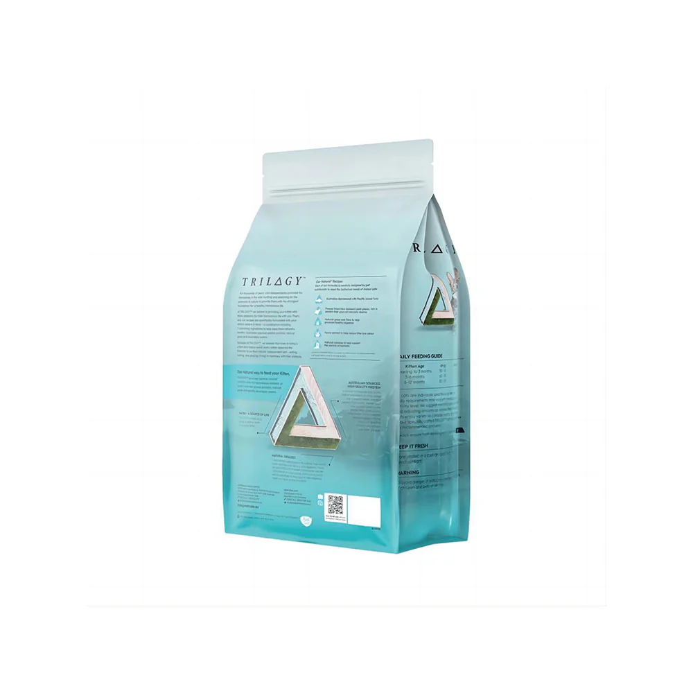 TRILOGY Australian Barramundi with Tuna & Freeze Dried Lamb Kitten Dry Cat Food 1.2kg - Image 4
