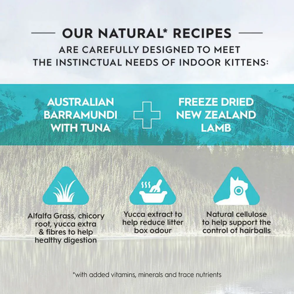 TRILOGY Australian Barramundi with Tuna & Freeze Dried Lamb Kitten Dry Cat Food 1.2kg - Image 7