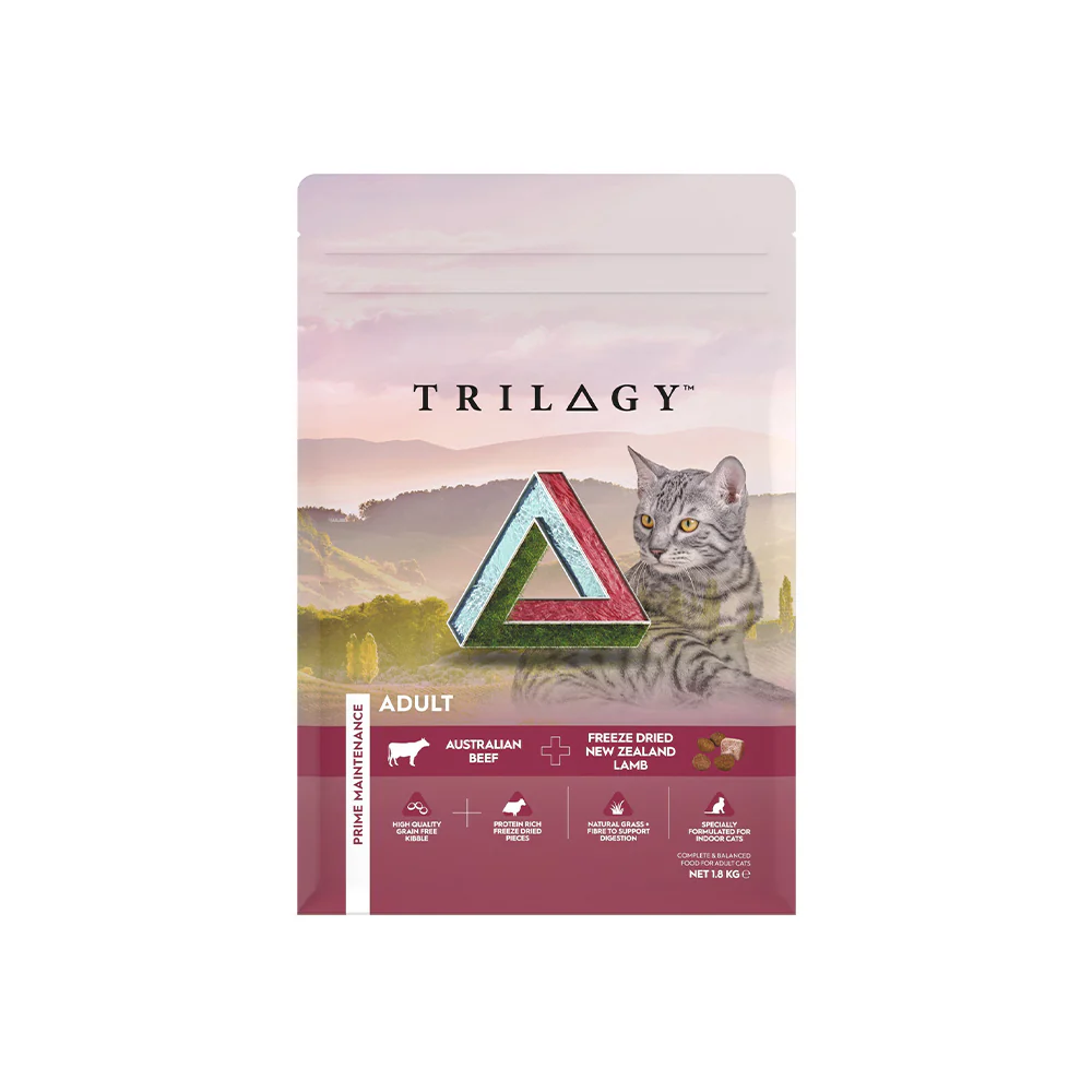 TRILOGY Australian Beef & Freeze Dried Lamb Adult Dry Cat Food