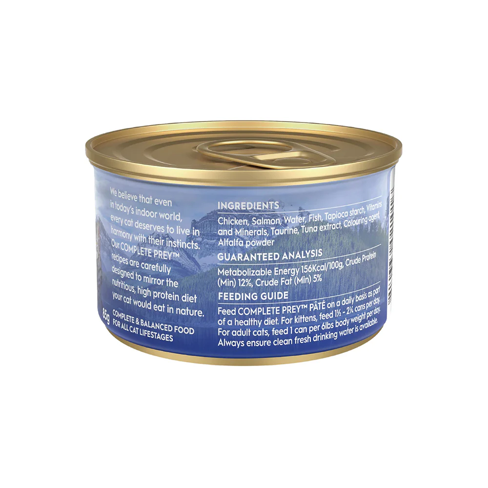 TRILOGY Complete Prey Pate Salmon Adult  Canned Cat Food - Image 3