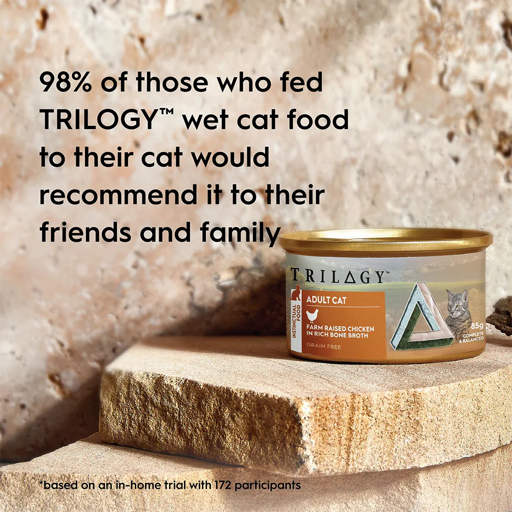 TRILOGY Farm Raised Chicken in Bone Broth Kitten Canned Cat Food - Image 4