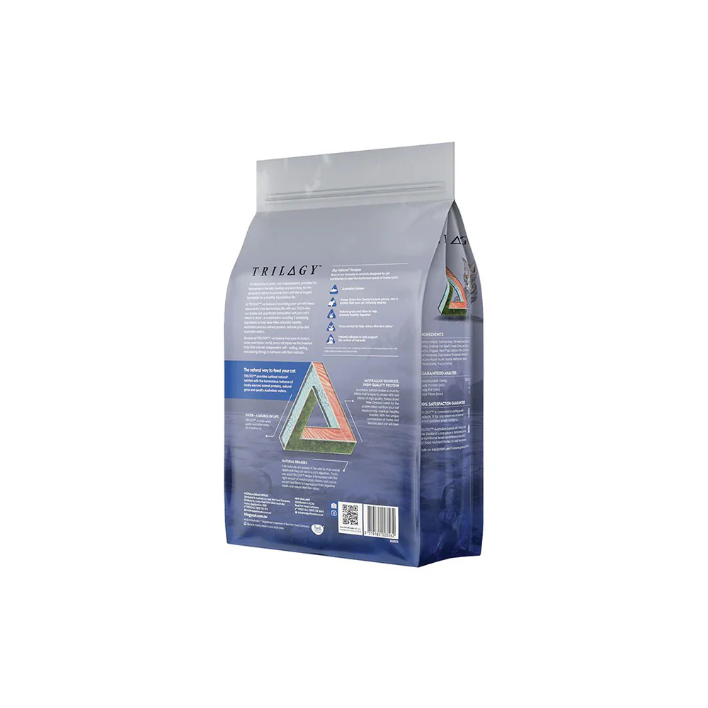TRILOGY Australian Salmon & Freeze Dried Lamb Adult Dry Cat Food - Image 4
