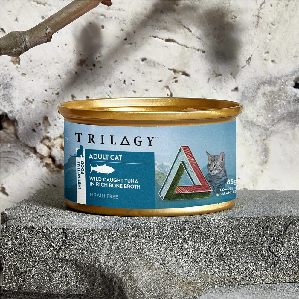 TRILOGY Wild Caught Tuna in Bone Broth Adult Canned Cat Food - Image 2