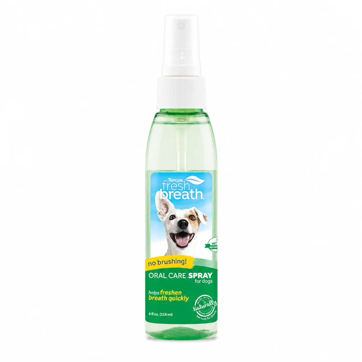 TROPICLEAN Fresh Breath Original Oral Care Spray For Dogs 118ml