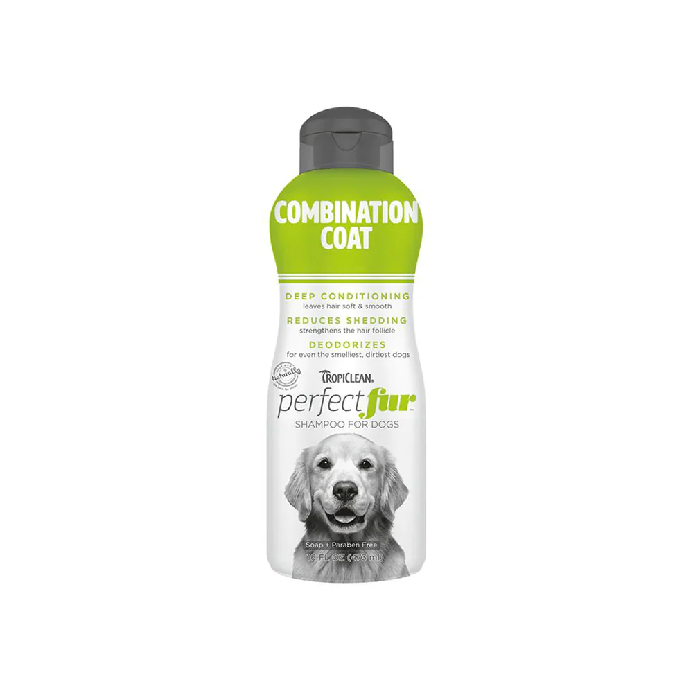 TROPICLEAN Perfect Fur Combination Coat Dog Shampoo 473ml