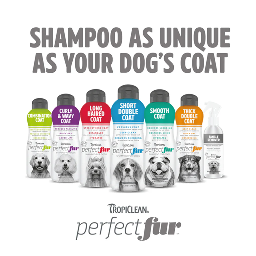 TROPICLEAN Perfect Fur Thick Double Coat Shampoo for Dogs 473ml - Image 7