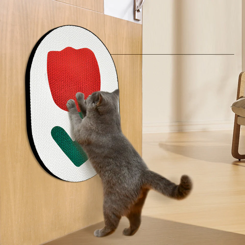 Tulip Wall Sticker Cat Scratching Board - Image 5