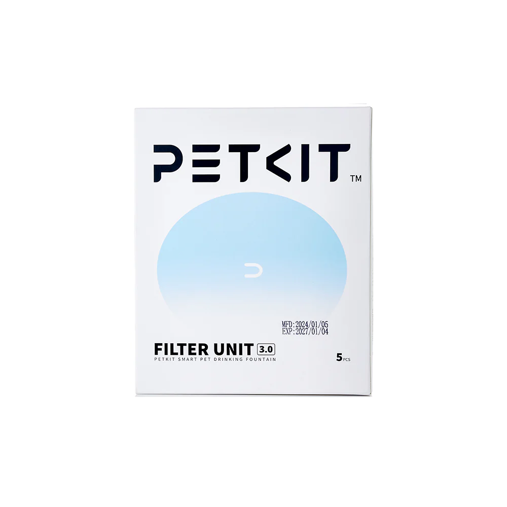 【2x5pcs】PETKIT Replacement Filter 3.0 for Eversweet Solo, 2, 2S & 3 Drinking Fountain (5pcs) - Image 2