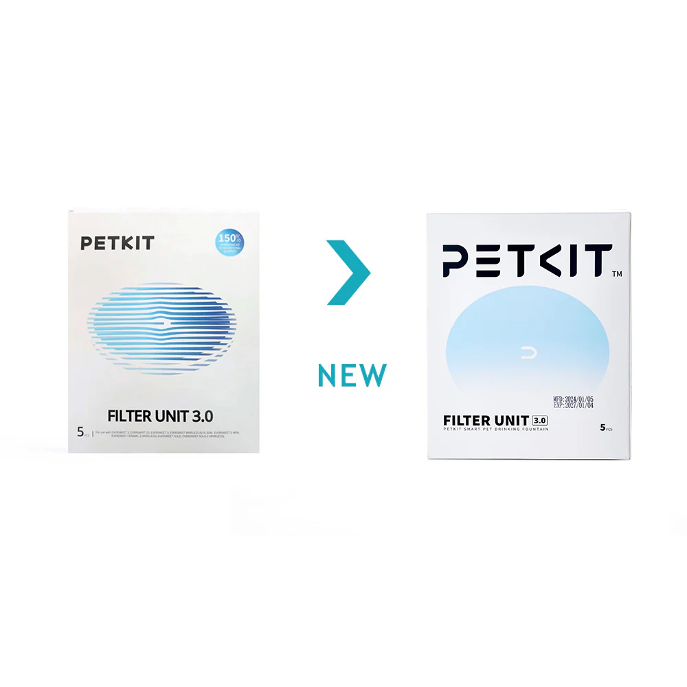 【2x5pcs】PETKIT Replacement Filter 3.0 for Eversweet Solo, 2, 2S & 3 Drinking Fountain (5pcs) - Image 3