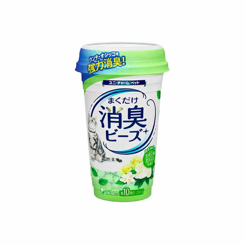 UNICHARM Cat Litter Deodorising Beads 450ml - Image 2