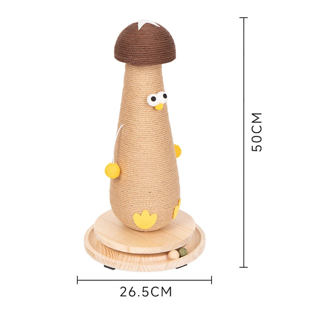 Vertical Sisal Cat Scratching Post - Image 2