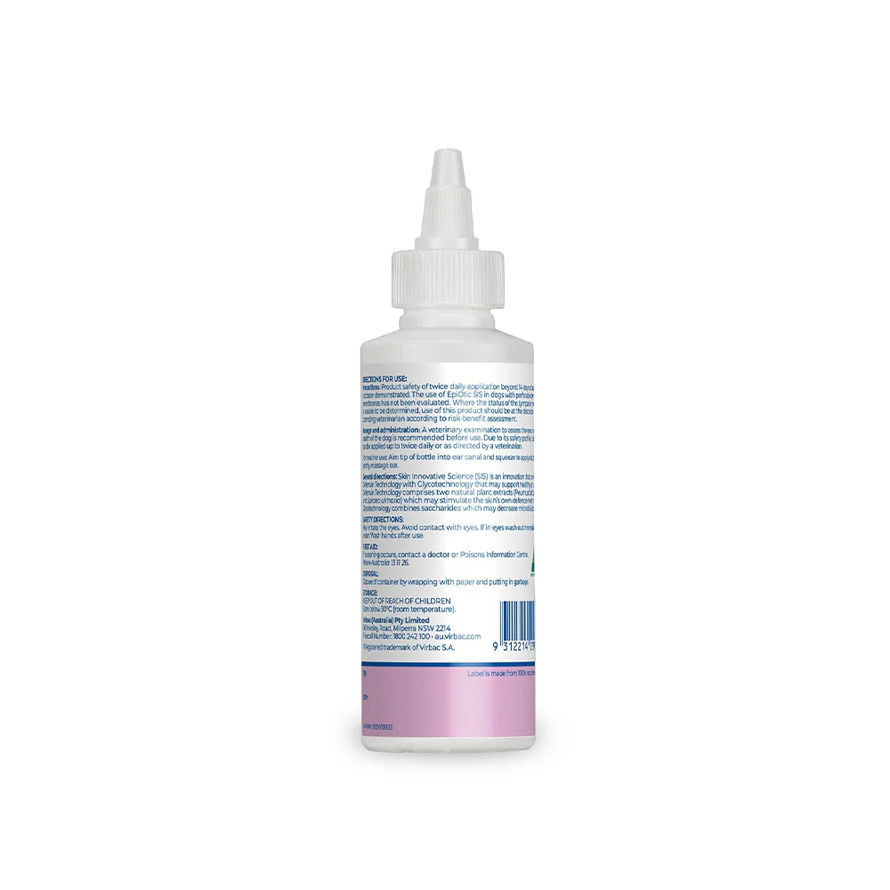 VIRBAC Epiotic SIS Dog Ear Cleanser 500ml - Image 2
