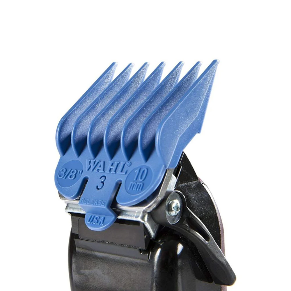 WAHL #1-8 Plastic Color Coded Guide Comb Set - Image 4
