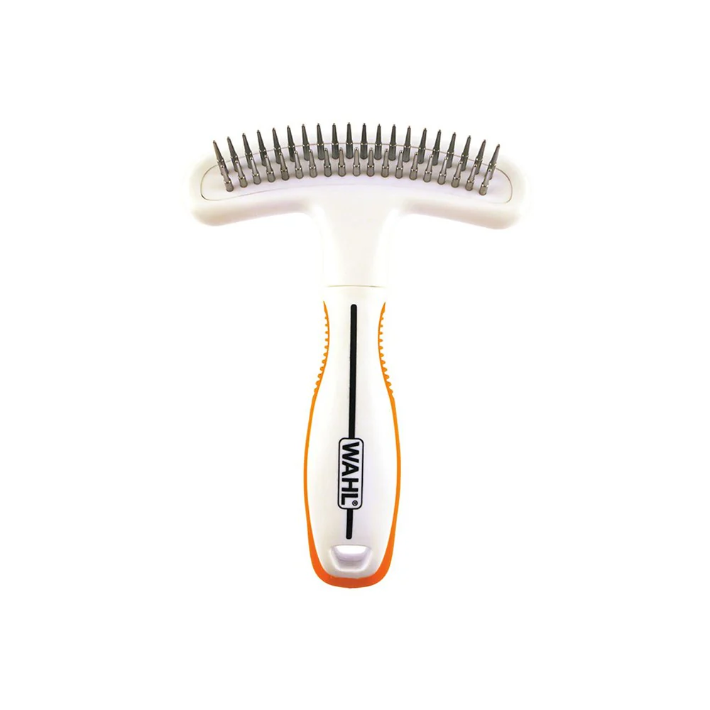 WAHL Orange/White 2-in-1 Rake & Shedding Pet Blade