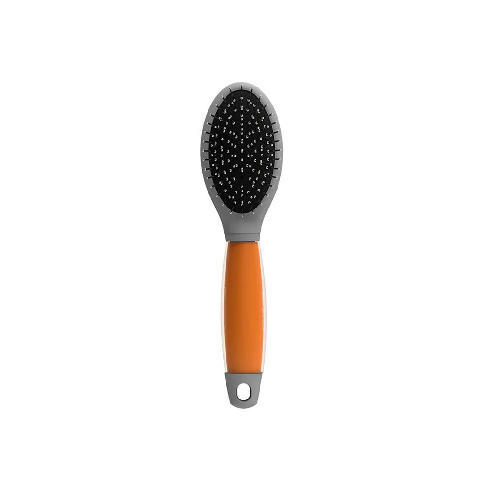 WAHL Orange/White Double Sided Pin Bristle Dog Brush - Image 4
