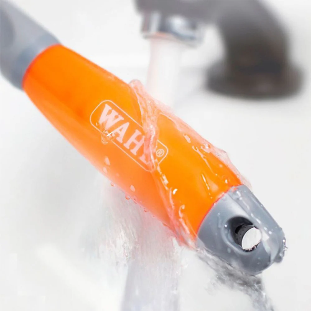 WAHL Orange/White Double Sided Pin Bristle Dog Brush - Image 7