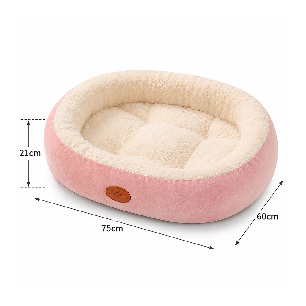 Warm Pet Bed Thick Oval Cozy Cushion - Image 7