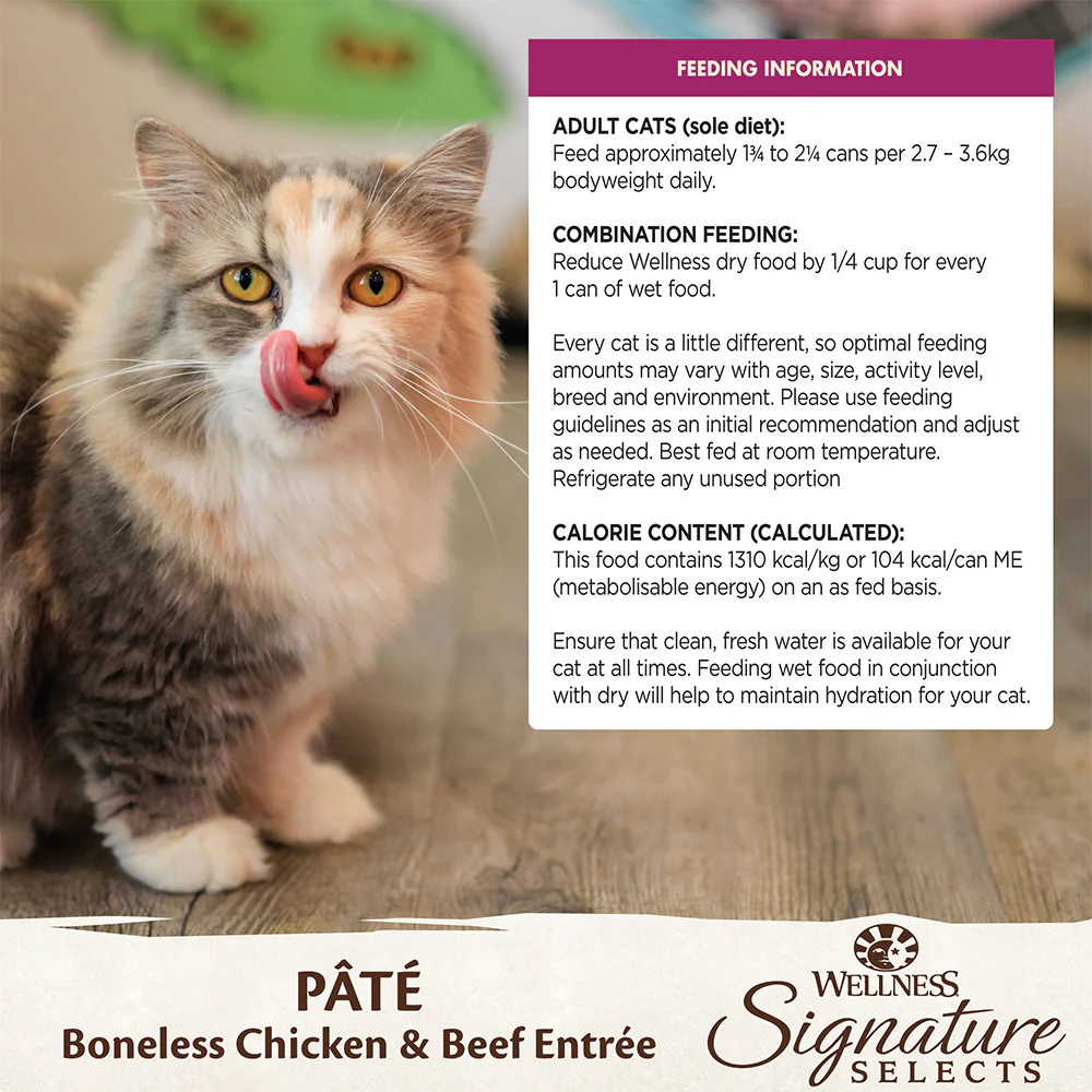 WELLNESS Core Signature Selects Chicken & Beef Wet Cat Food - Image 5