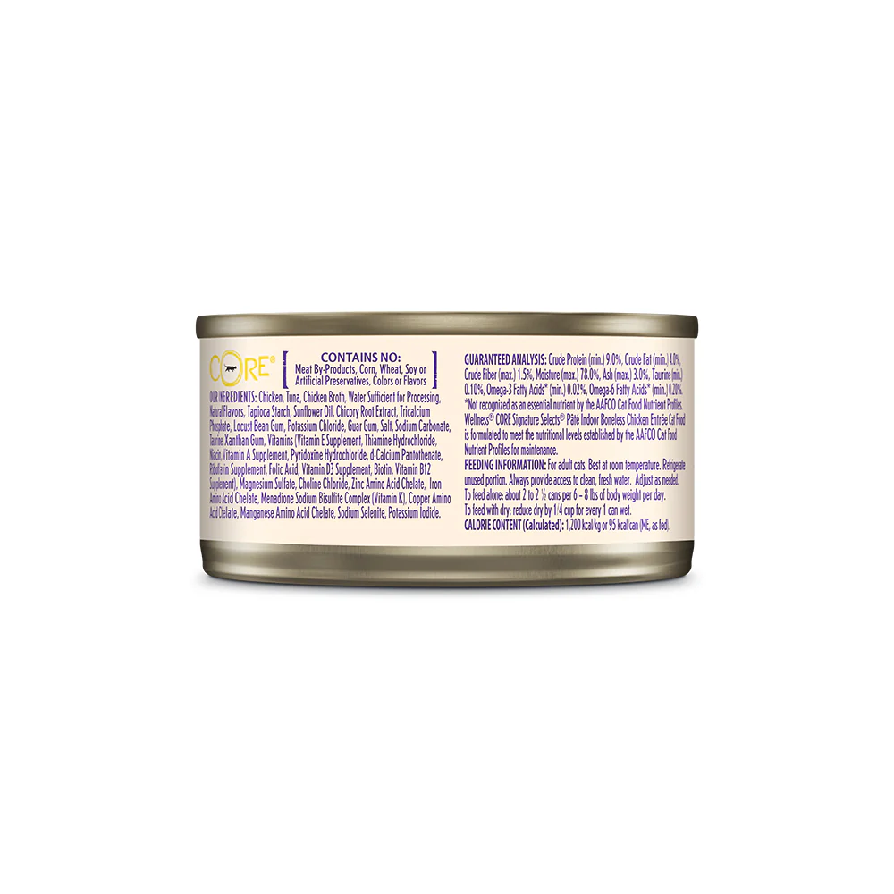 WELLNESS Core Signature Selects Indoor Chicken Wet Cat Food - Image 6