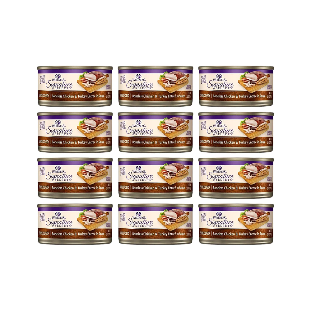 WELLNESS Core Signature Selects Chicken & Turkey Wet Cat Food - Image 2