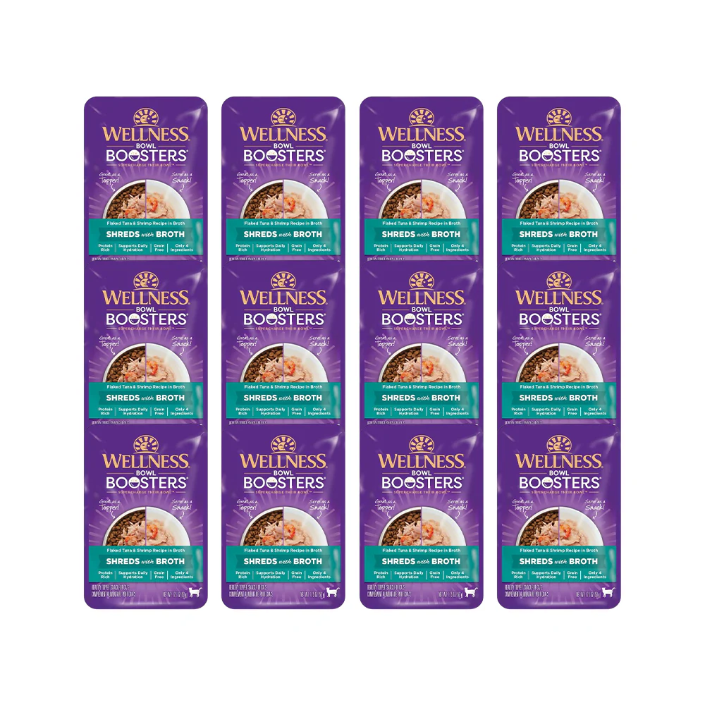 WELLNESS Core Simply Shreds Flaked Tuna & Shrimp Wet Cat Food 50g