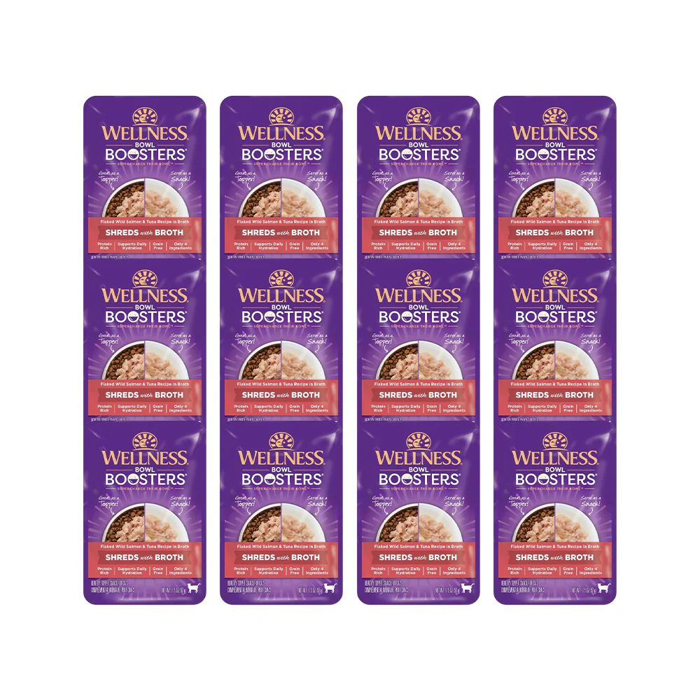 WELLNESS Core Simply Shreds Flaked Wild Salmon & Tuna Wet Cat Food