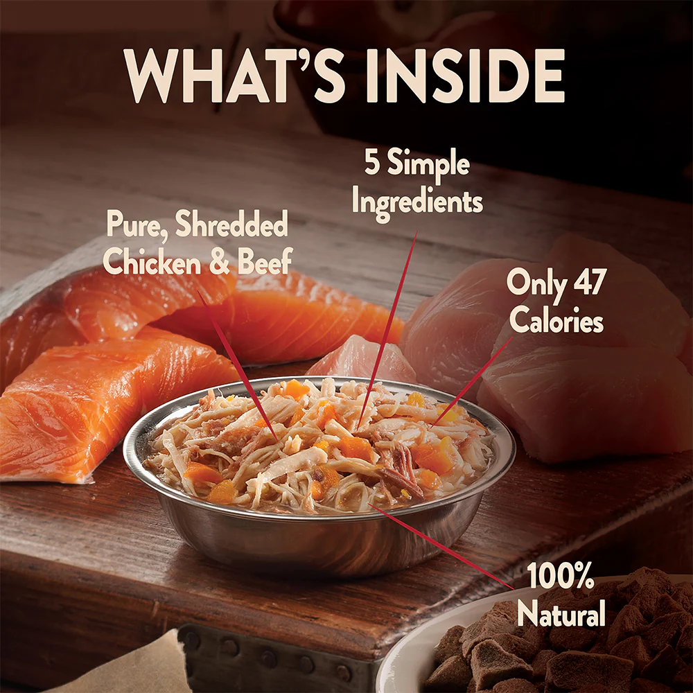 WELLNESS Core Simply Shreds Chicken, Beef & Carrots Wet Dog Food - Image 4