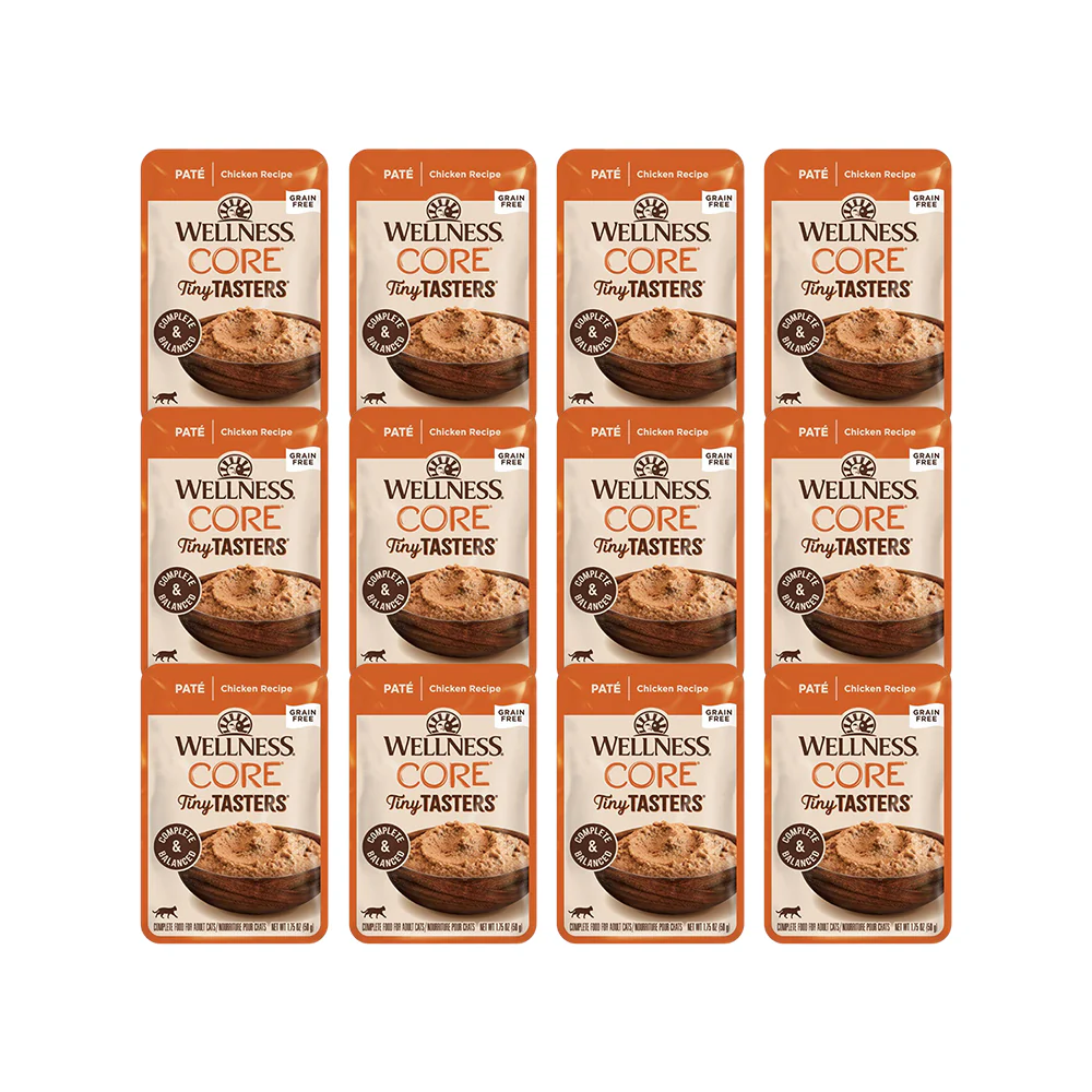 WELLNESS Core Tiny Tasters Smooth Pate Chicken Wet Cat Food - Image 2
