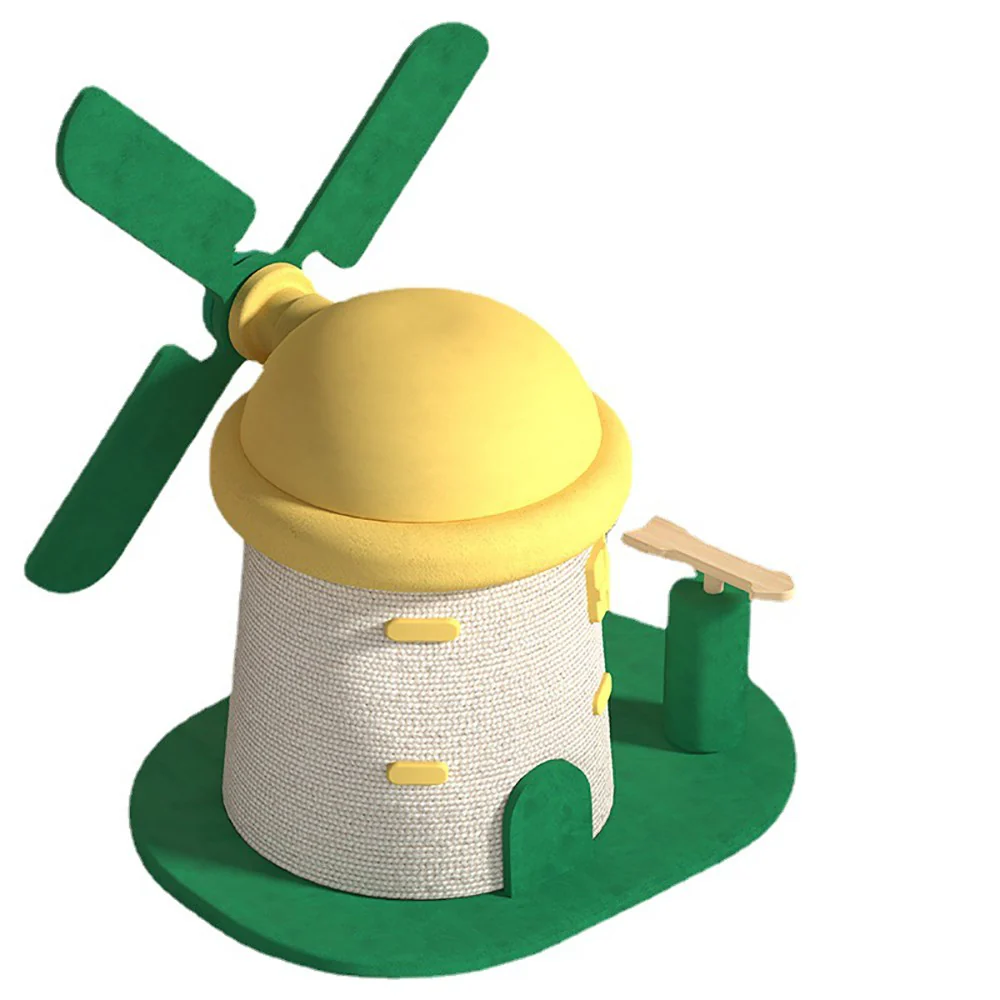 Windmill Sisal Cat Scratching Post