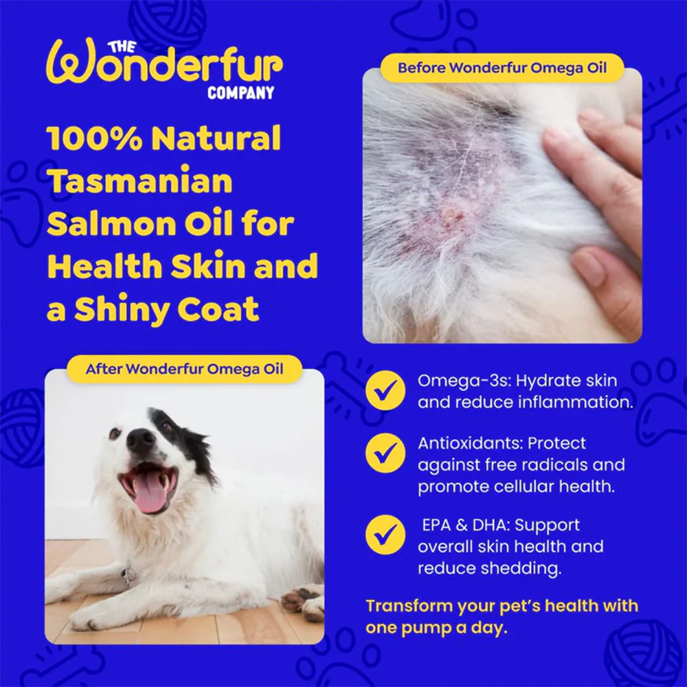 WONDERFUR Omega Oil For Cats & Dogs 250ml - Image 8