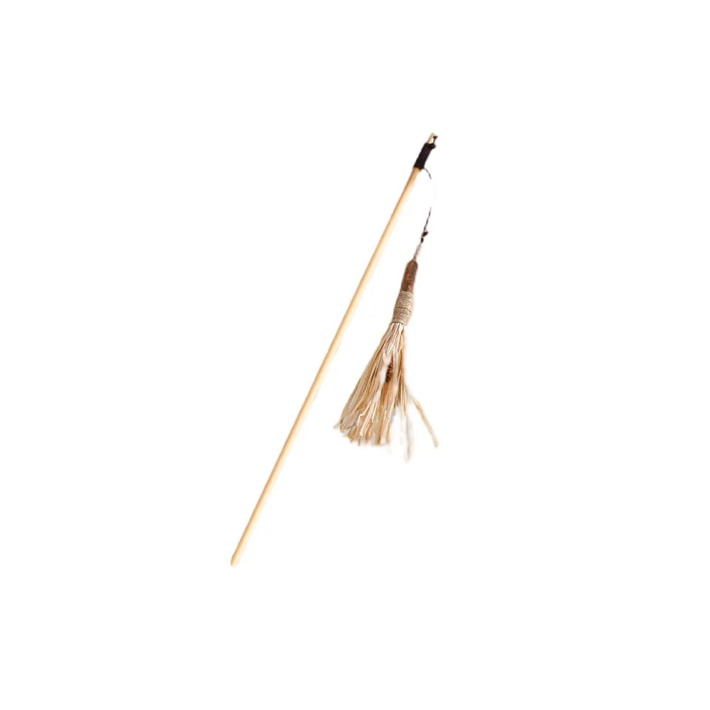 Wooden Catnip Stick Cat Teaser - Image 2