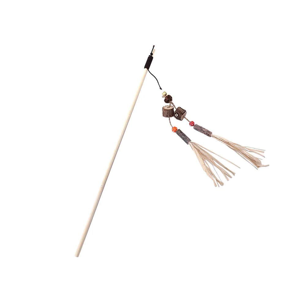 Wooden Catnip Stick Cat Teaser - Image 3