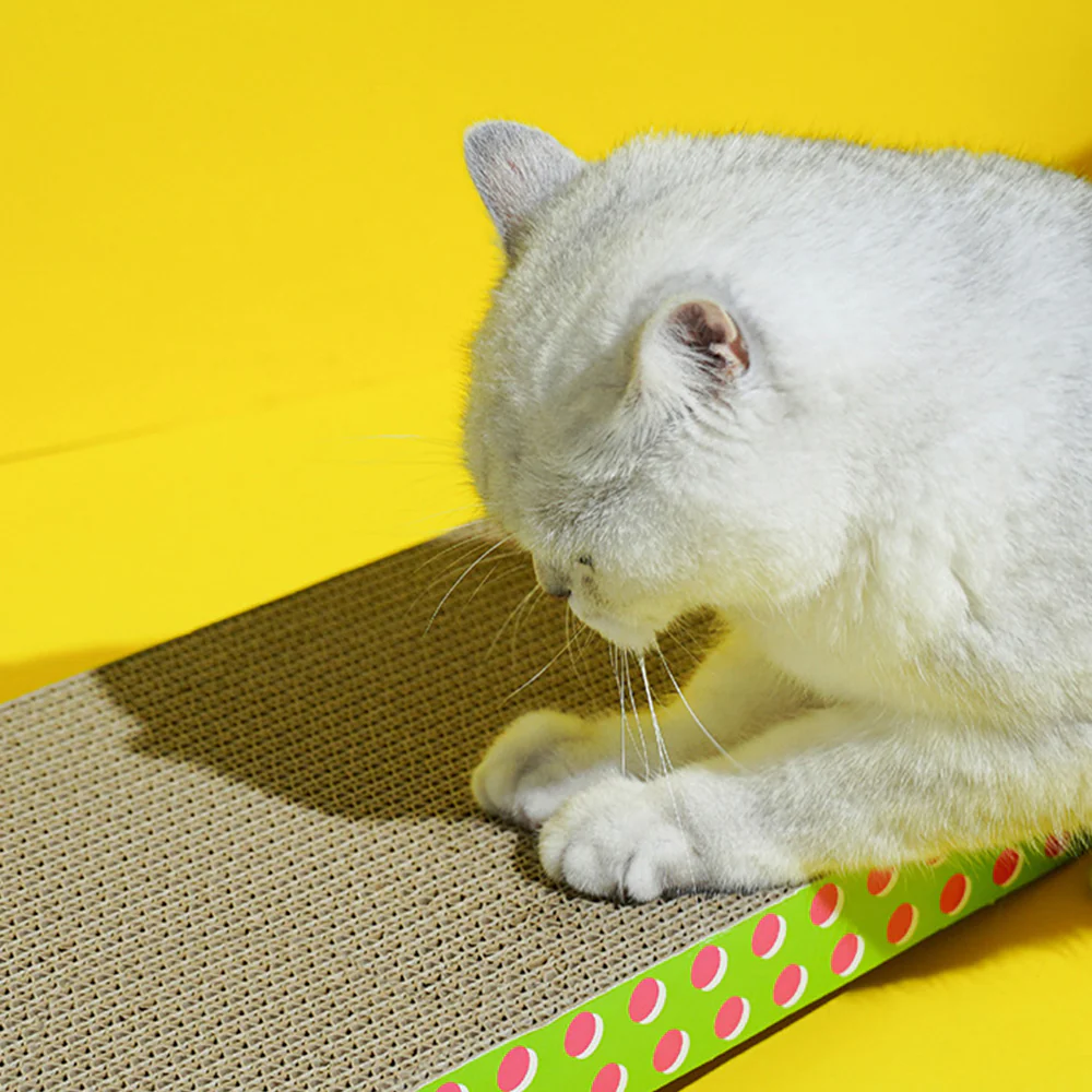 ZEZE 3-in-1 Cat Scratcher – Large Corrugated Cardboard - Image 12